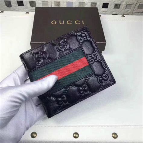 mens brown replica designer gucci wallet|How to Tell if a Gucci Wallet is Real .